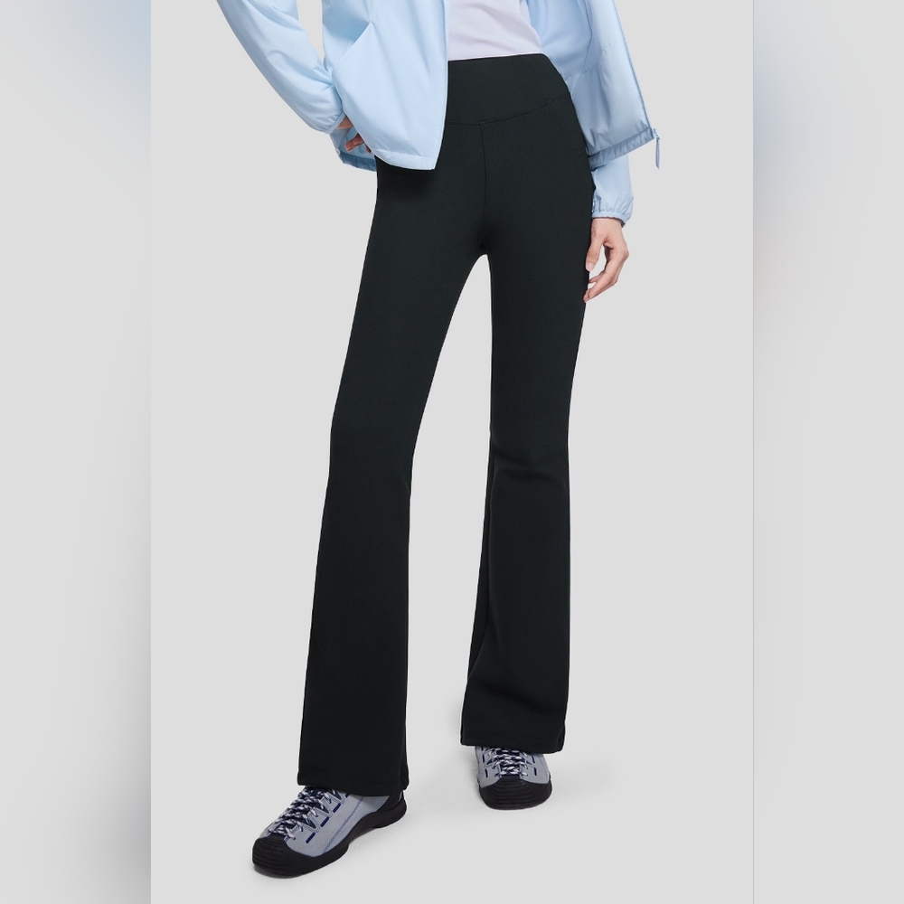 Women's Black Flare Leggings